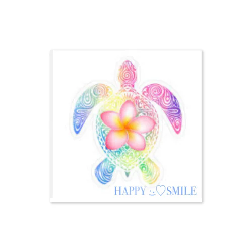 HAPPY ·͜·♡SMILE ステッカー