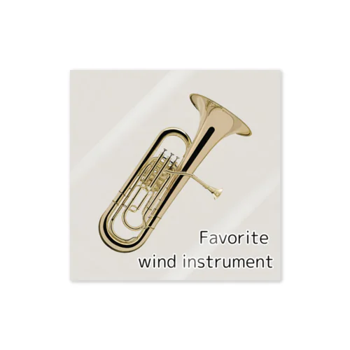 Favorite wind instrument ～Euphonium～ ステッカー