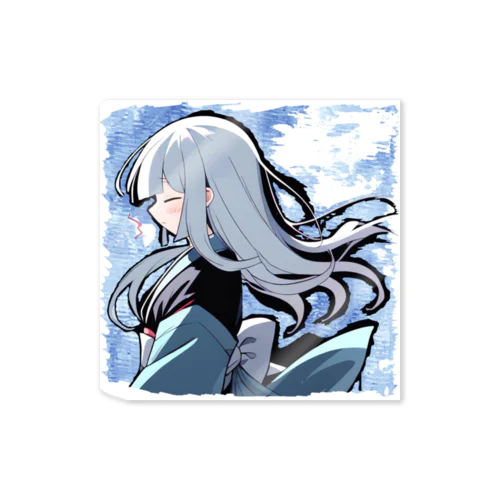 雪ん子のため息 Sticker