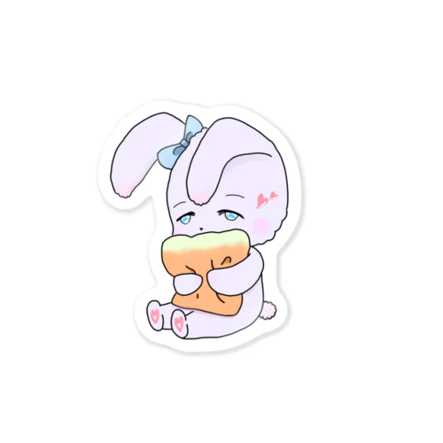 お眠なうさちゃん Sticker