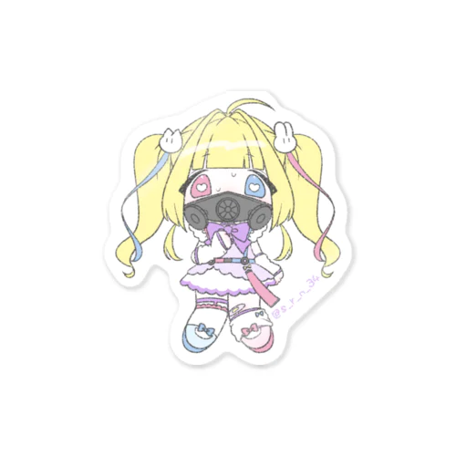 希ガス少女せれんちゃん Sticker