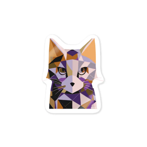 不思議な猫 Sticker