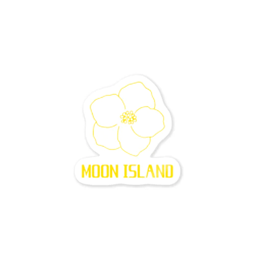 MOON ISLAND No.4 flower Sticker