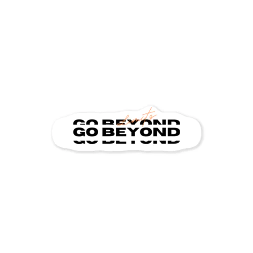 "Beyond Limits" Graphic Tee & Merch 2 ステッカー