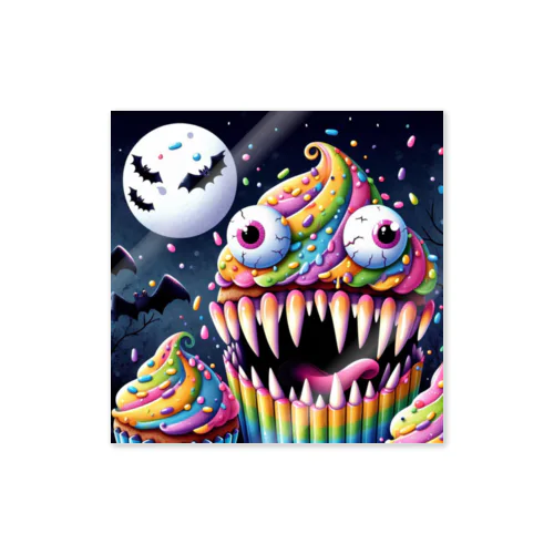 Monster Cup cakes 01 ステッカー