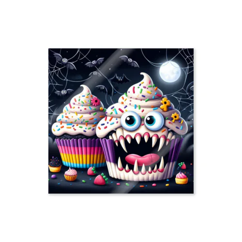 Monster Cup Cakes03 ステッカー