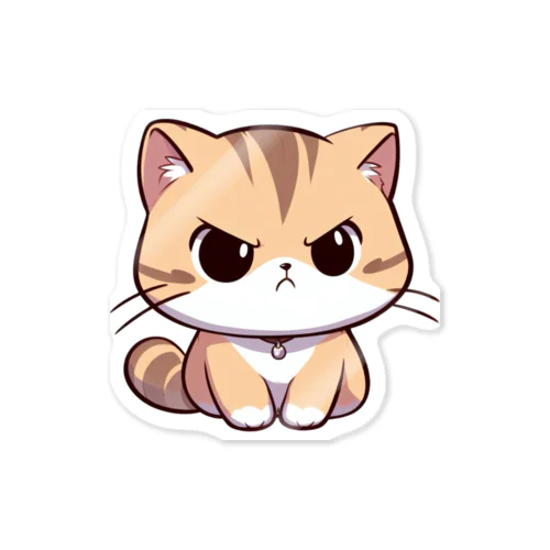 AI天風猫(怒1) Sticker