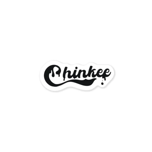 Chinkeeロゴ　シンプル Sticker