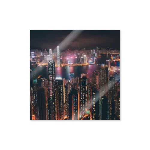 香港の夜景グッズ Sticker