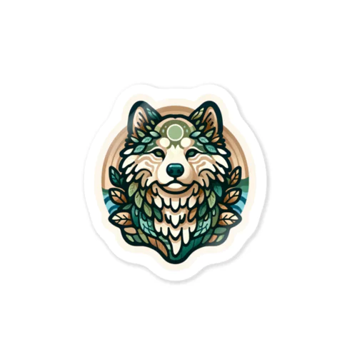 森の守護犬 Sticker