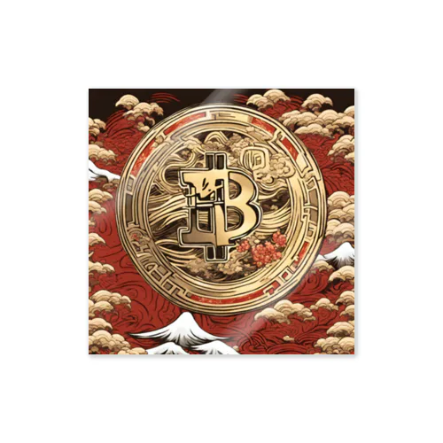 Crypto japan Sticker