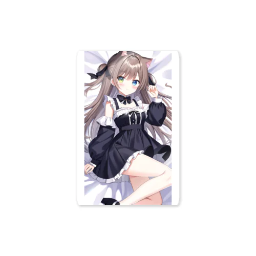 猫耳ゴスロリ美少女 Sticker