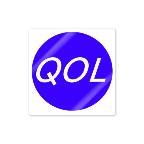 QOLロゴステッカー Sticker