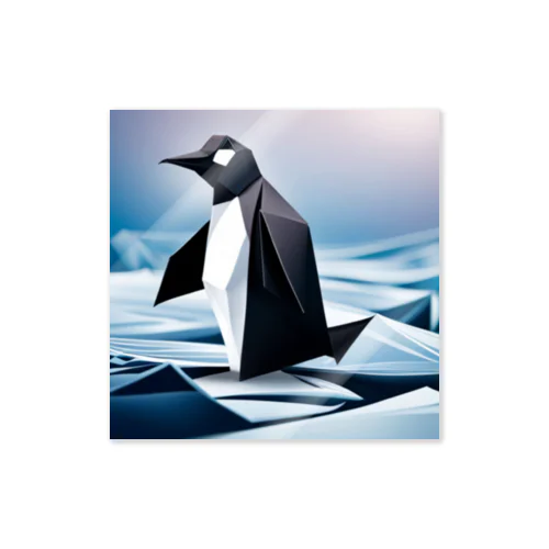 ペンギン（折り紙風） Sticker