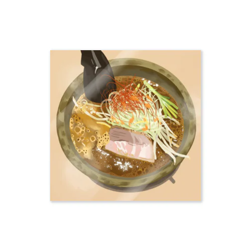 ラーメン2 ステッカー