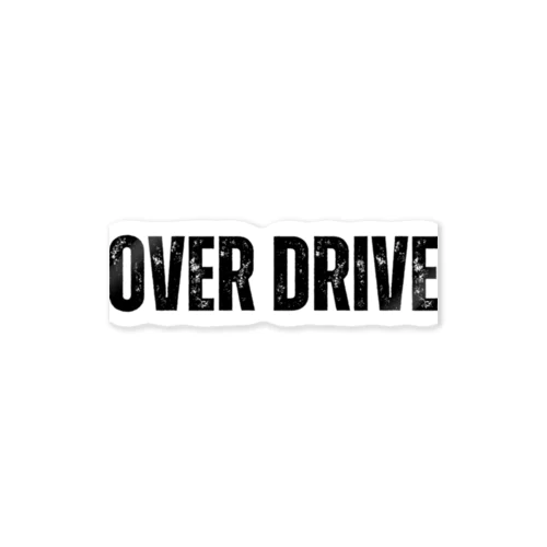 OVER DRIVE ステッカー