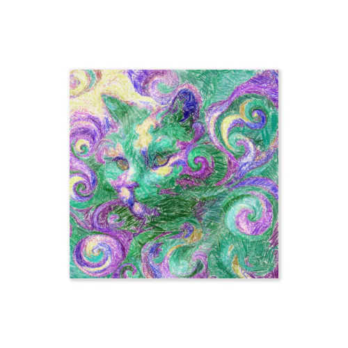 Whimsical Feline Dream #3/6 Sticker