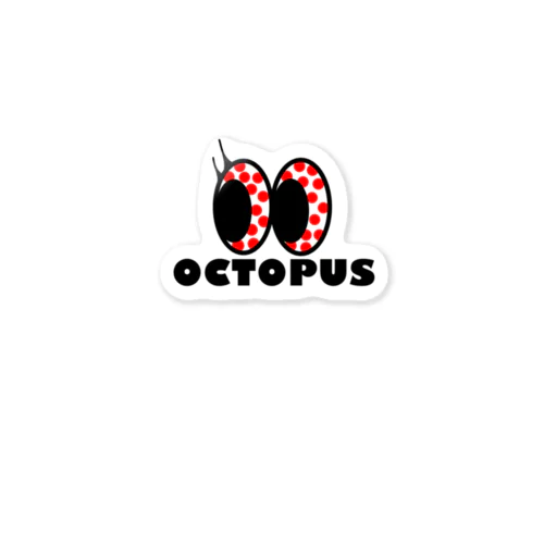 octopus ステッカー