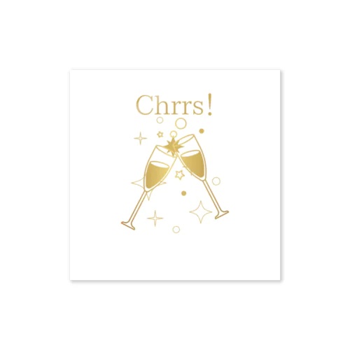 Chrrs！ Sticker