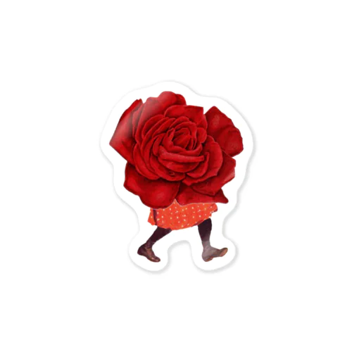 Rose Girl ステッカー