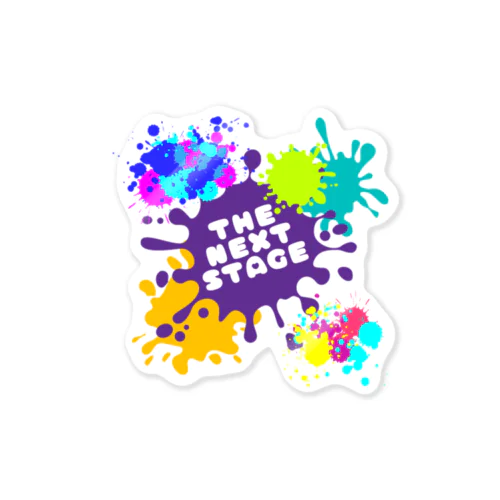 tNSロゴ　splash ver. Sticker