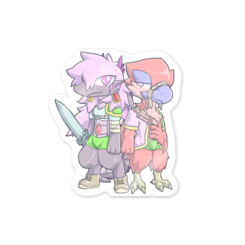 ネッド＆クラくん Sticker