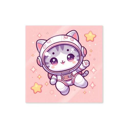Astro-Kitty ステッカー