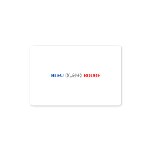 BLEU BLANC ROUGE ステッカー