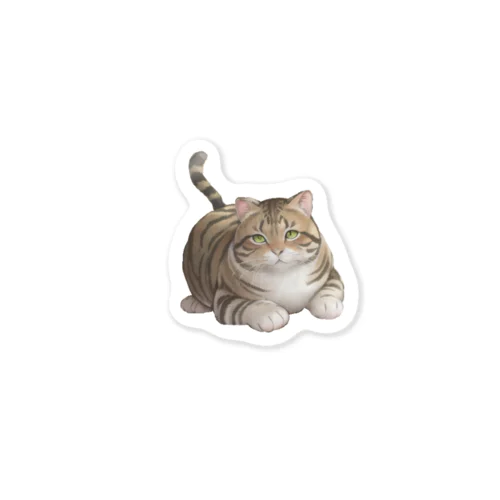 もふもふとらねこ Sticker