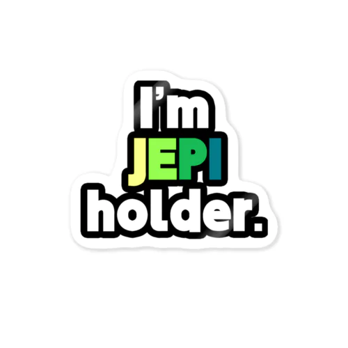 I'm JEPI holder. Sticker