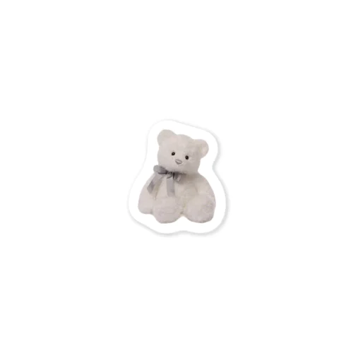 white bear Sticker