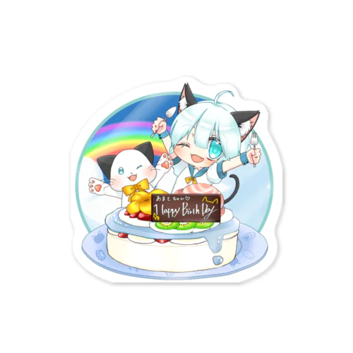 天兎生誕祭 Sticker