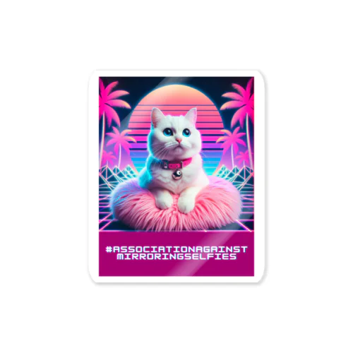 Synthwave_cats ステッカー