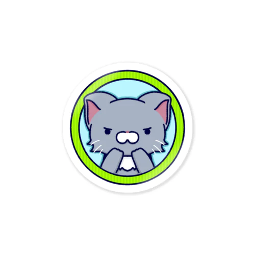 ねこのグレイくん Sticker