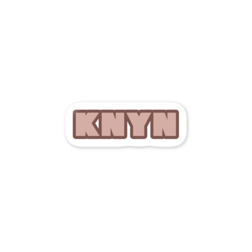 KNYNステッカー Sticker