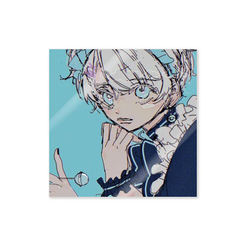 メイドの男の子 Sticker