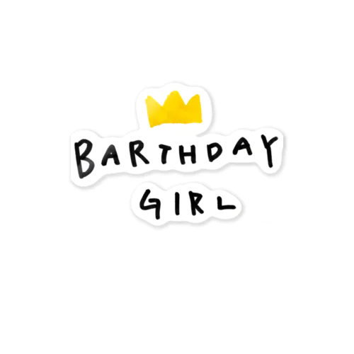 BIRTHDAY GIRL Sticker