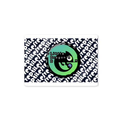 Little dragon's den shopグラフィック Sticker