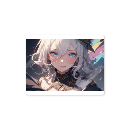銀髪美少女 Sticker