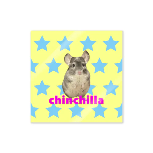 chinchilla saa ステッカー