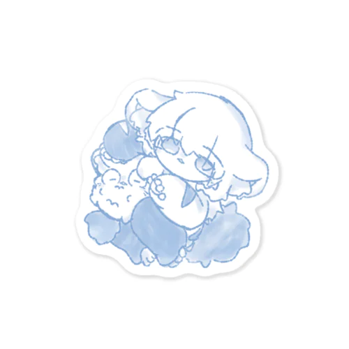 ふわふわかそも Sticker