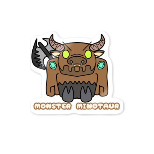 MONSTER（モンスター）ミノタウロス Sticker