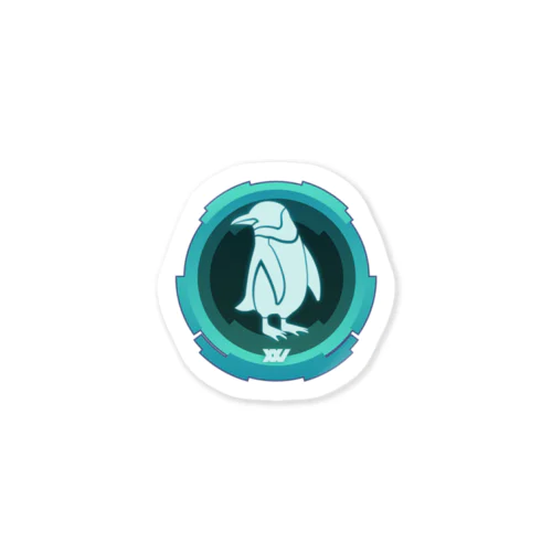 INK WAVE / PENGUIN RANK Sticker