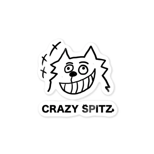 CRAZY SPITZ「HA HA HA」 ステッカー