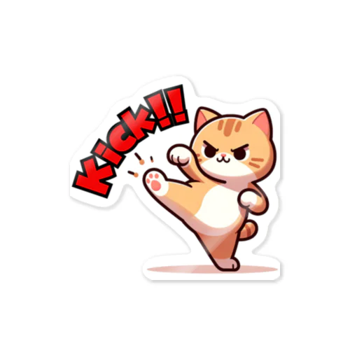 NEKO KICK!! Sticker