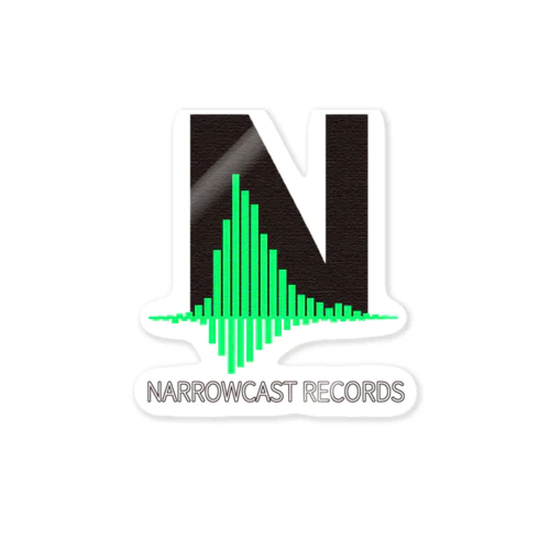 NARROWCAST RECORDS ロゴ ステッカー