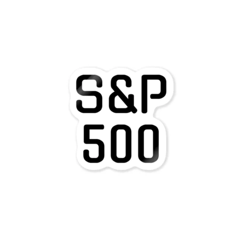 投資家しか分からない - シリーズ1 / S&P500 Sticker