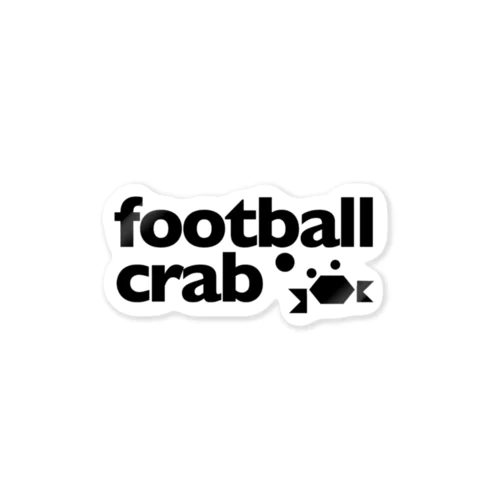 football crab ステッカー