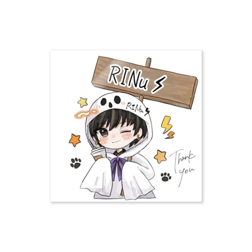 RINu⚡︎ハロウィンステッカー Sticker