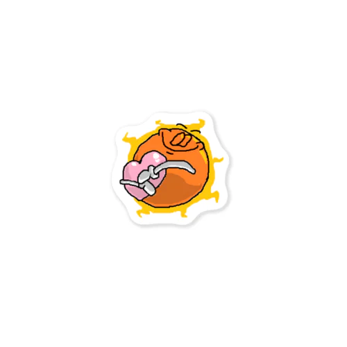 アイ・ラビュ・ユー太陽くん Sticker